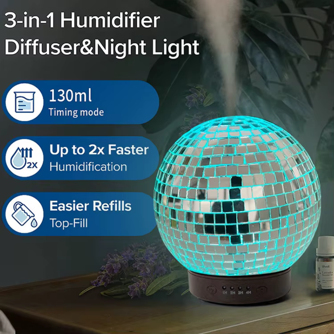 DiscoMist™ Aroma Humidifier